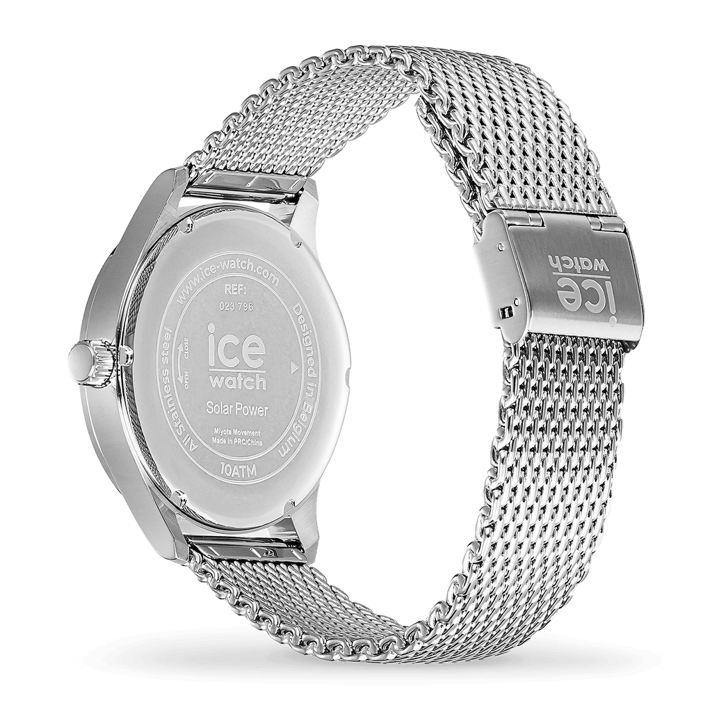 ice-steel-silver-green-milanese-medium-solar-3h