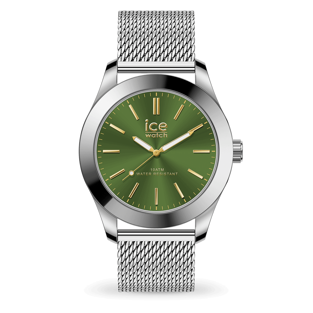 ice-steel-silver-green-milanese-medium-3h