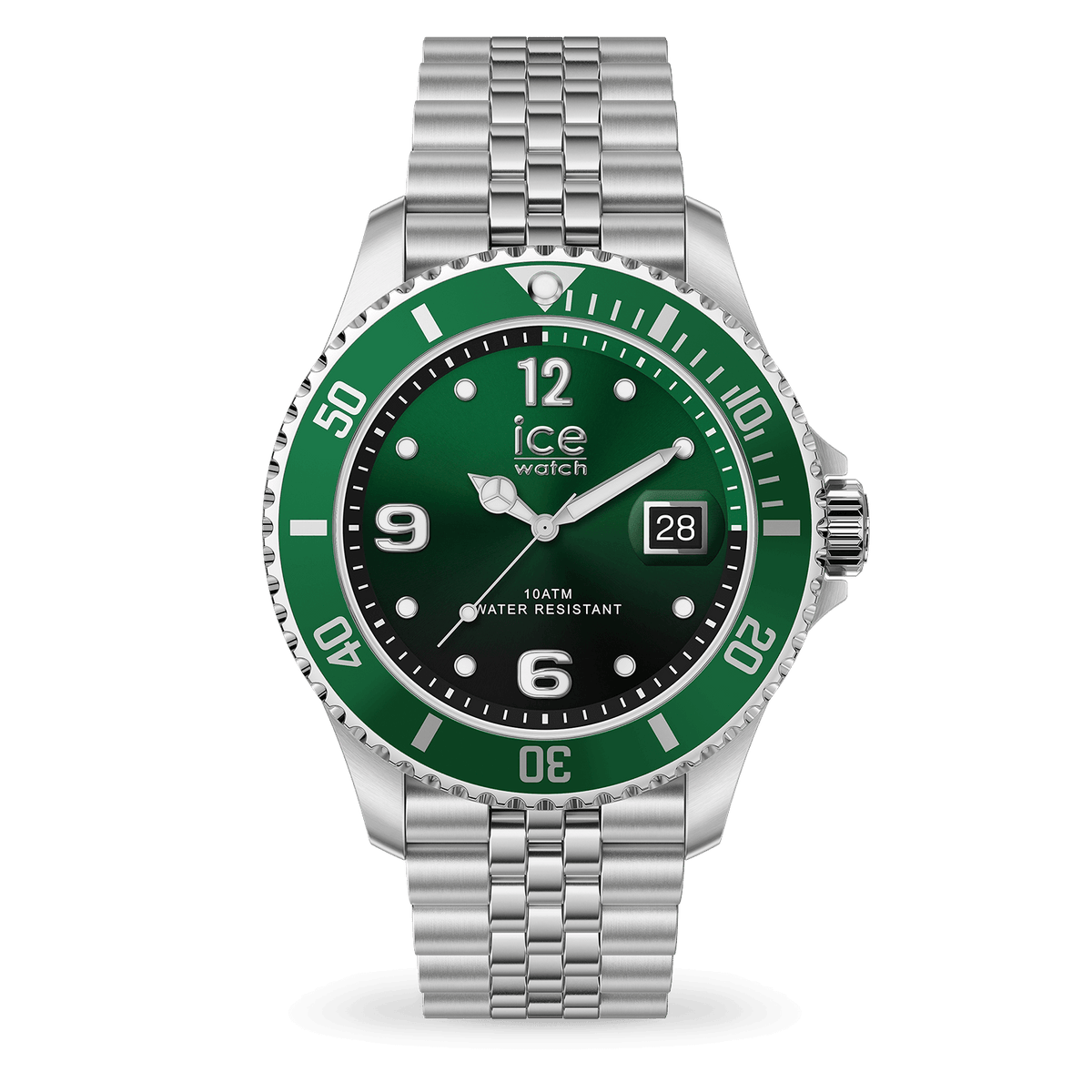 ice-steel-green-silver-5-links-41mm-3h