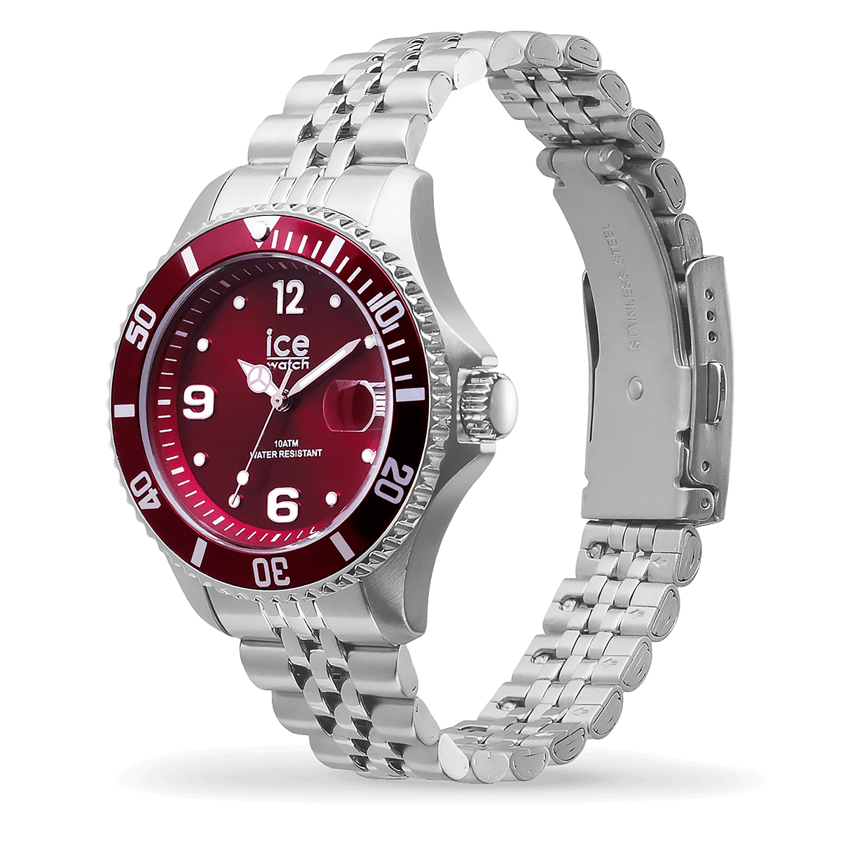 ice-steel-burgundy-silver-5-links-34mm-3h