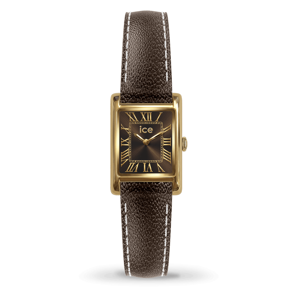 Ice-Watch ICE mimi Square Doré Chocolat 17 mm 026110
