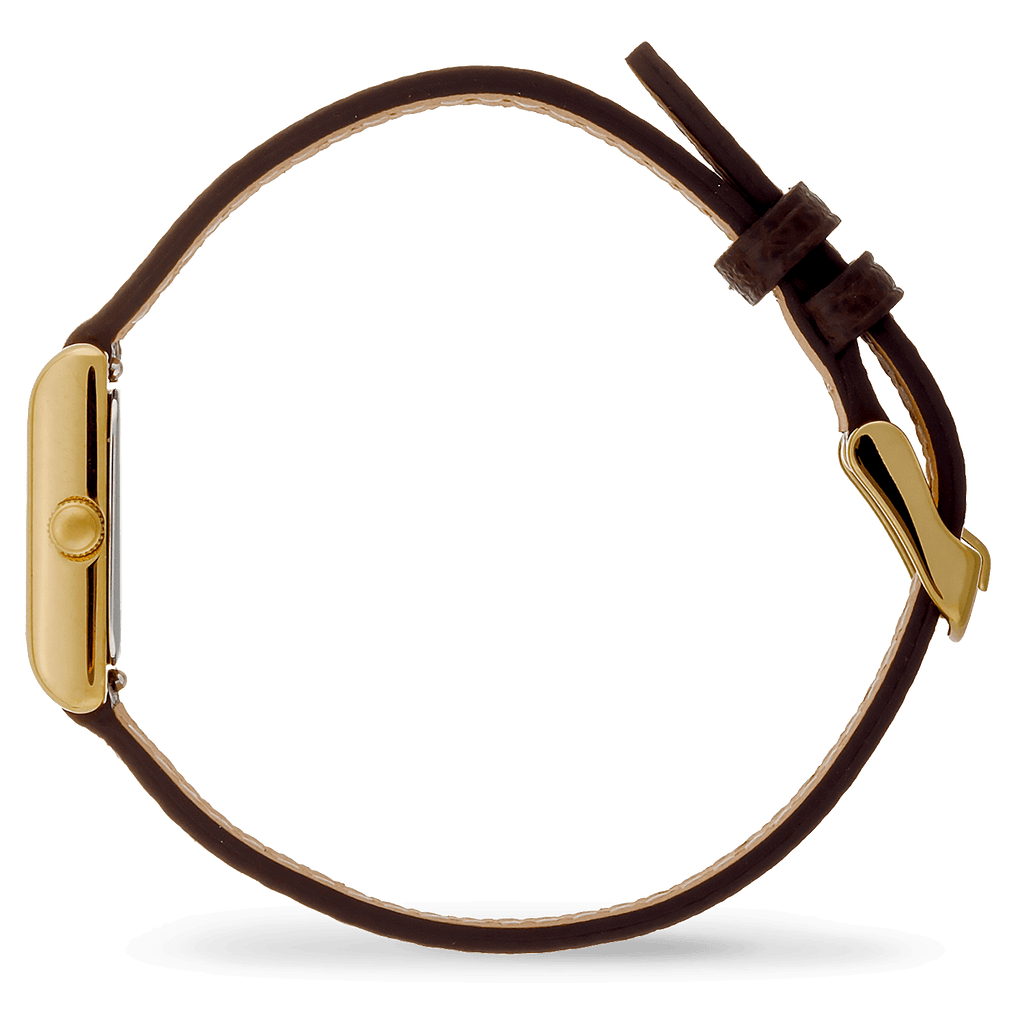 Ice-Watch ICE mimi Square Doré Chocolat 17 mm 026110