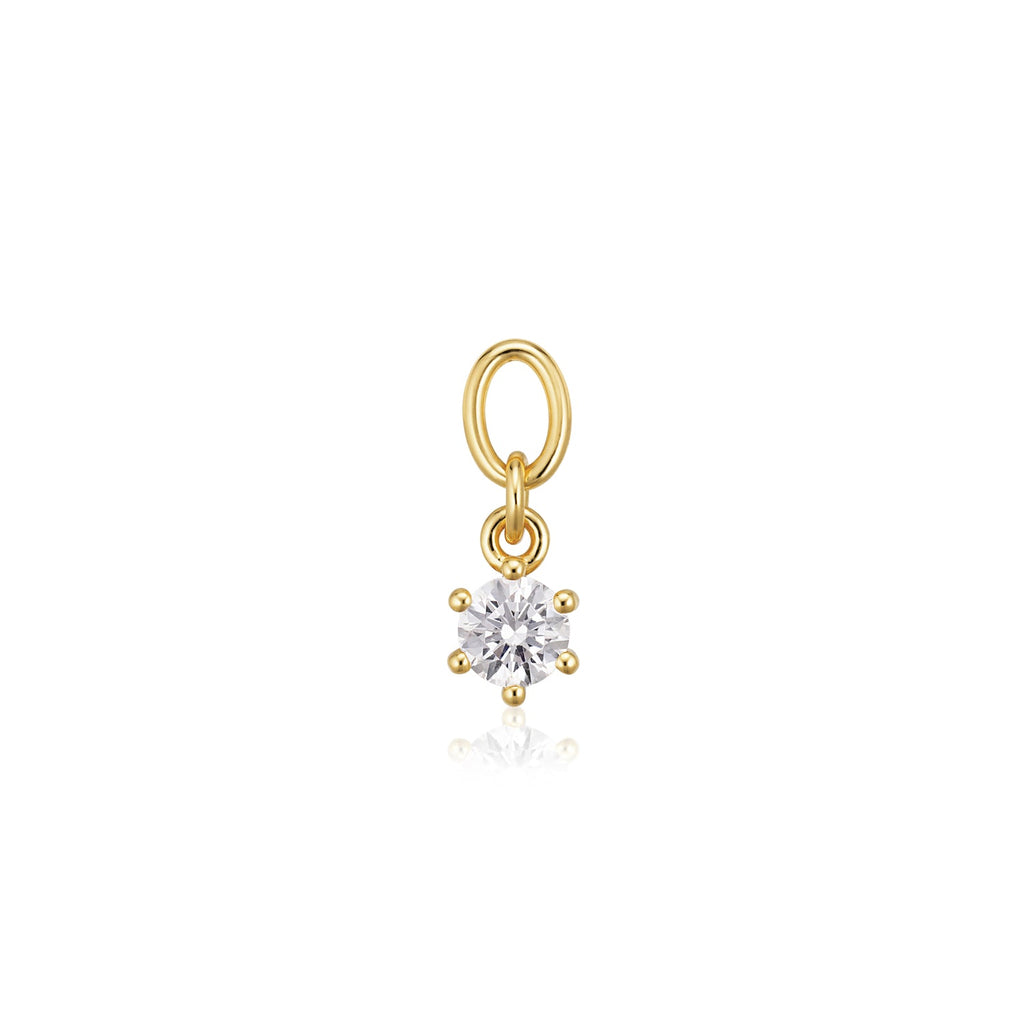 Sif Jakobs Charm pour créoles Circolo Uno SJ-CH2371-CZ-YG