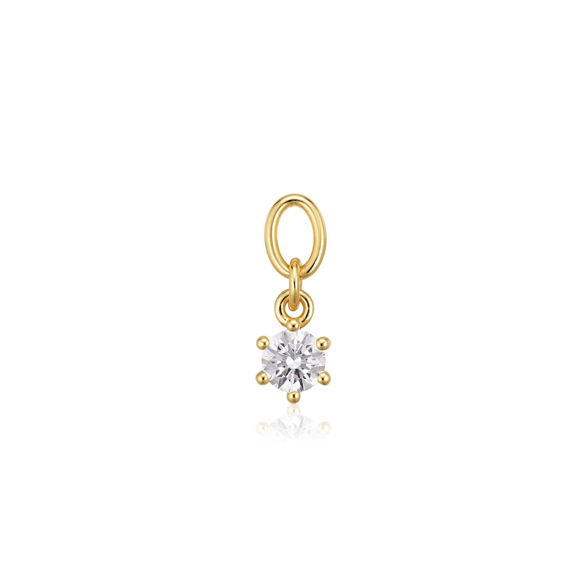 Sif Jakobs Charm pour créoles Circolo Uno SJ-CH2371-CZ-YG