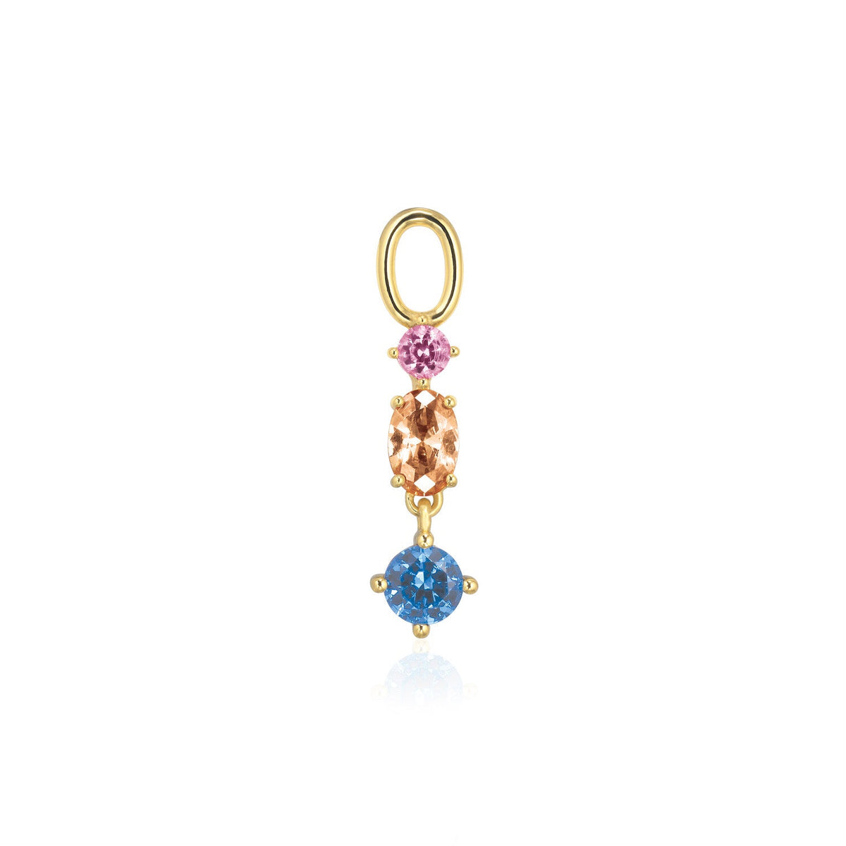 Sif Jakobs Charm pour créoles Pendolo Tre SJ-CH2374-XCZ-YG