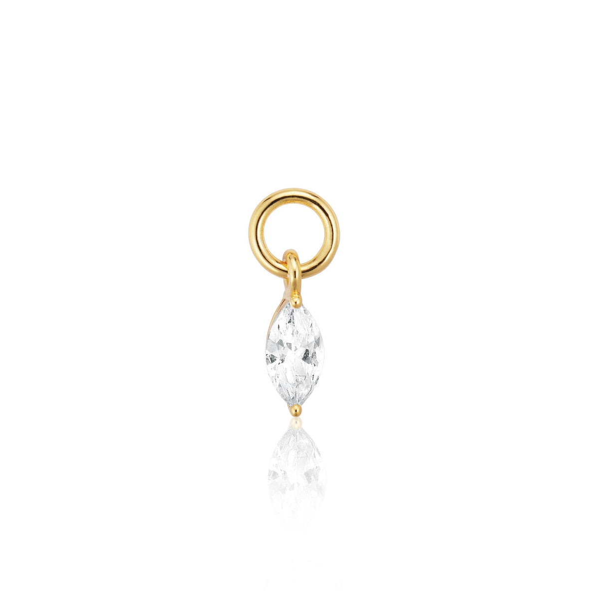 Sif Jakobs Charm pour créoles Occhio SJ-CH2376-CZ-YG
