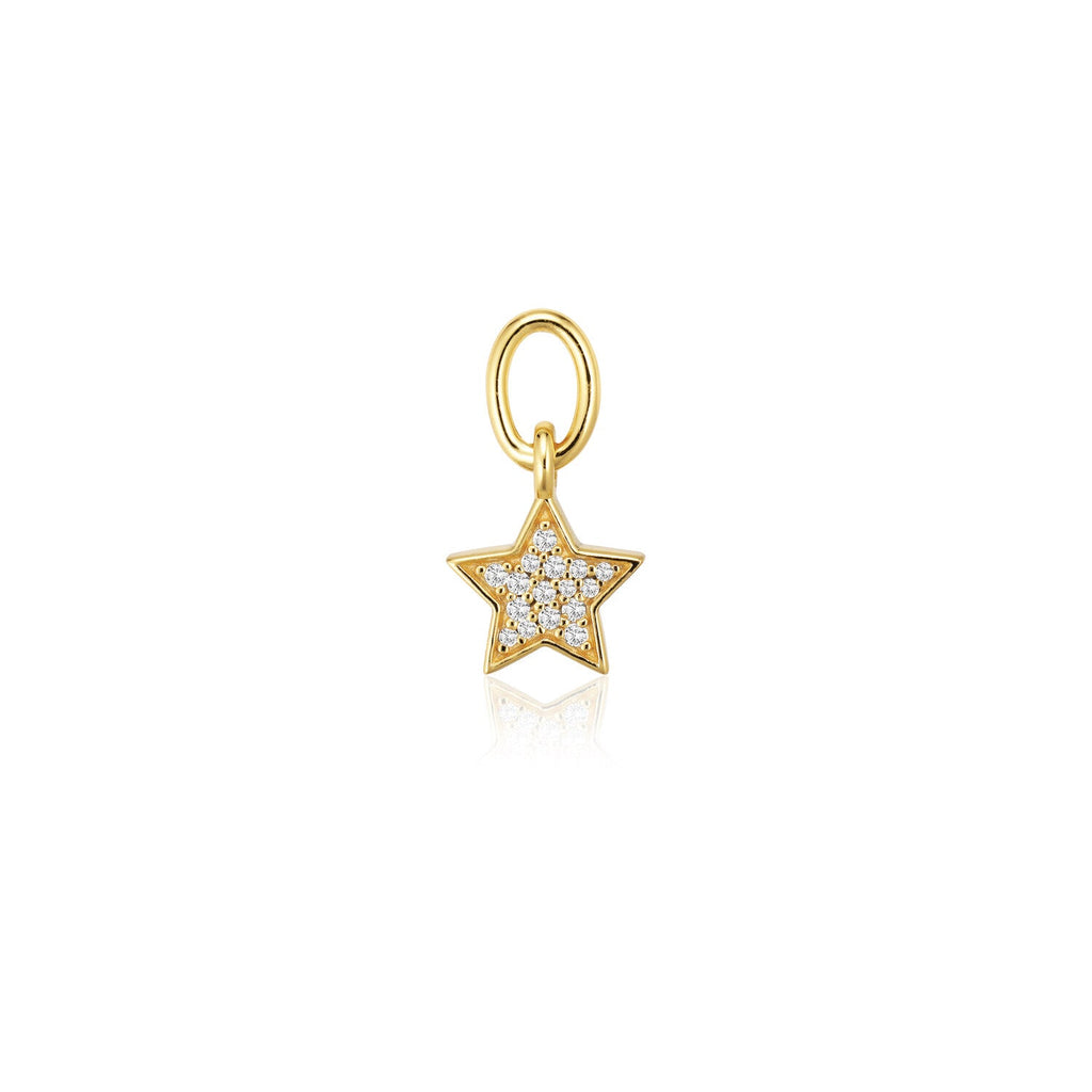 Sif Jakobs Charm pour créoles Stella SJ-CH2381-CZ-YG
