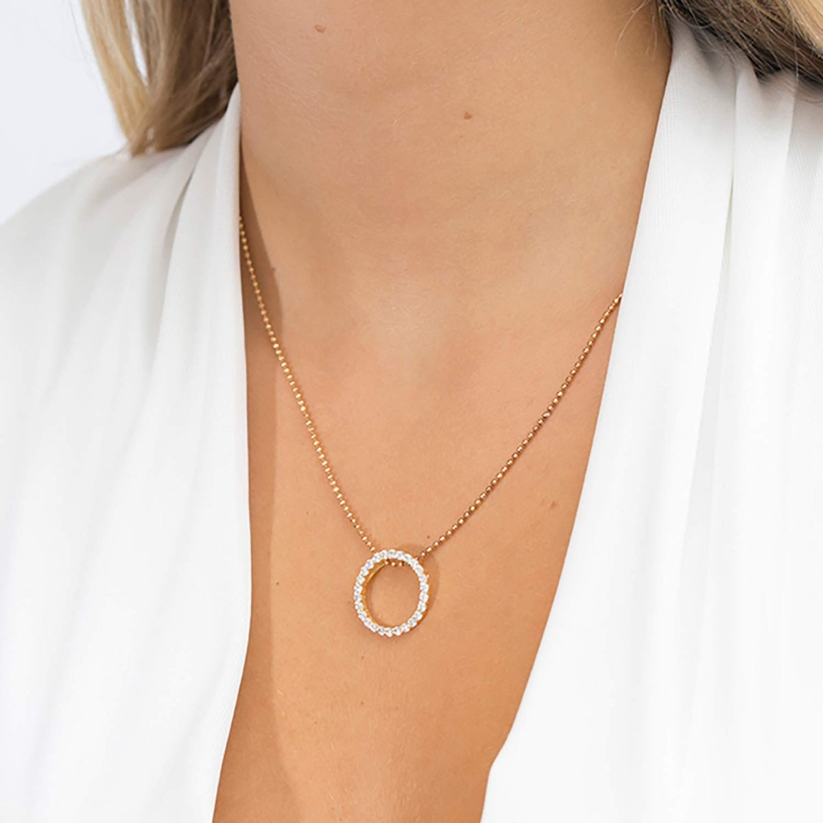Sif Jakobs Collier Biella SJ-P3120-CZ-YG45-60