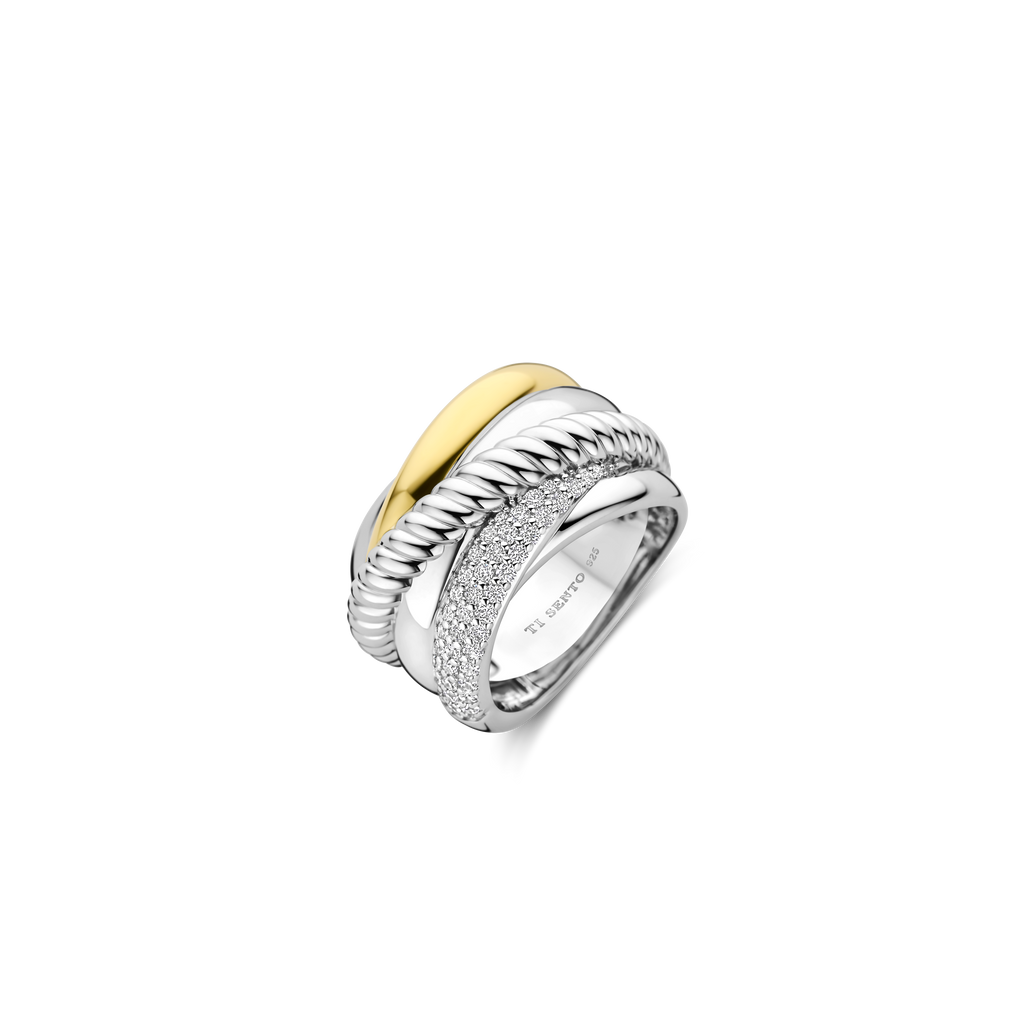 Ti Sento Milano Bague empilable Structures 12003ZY