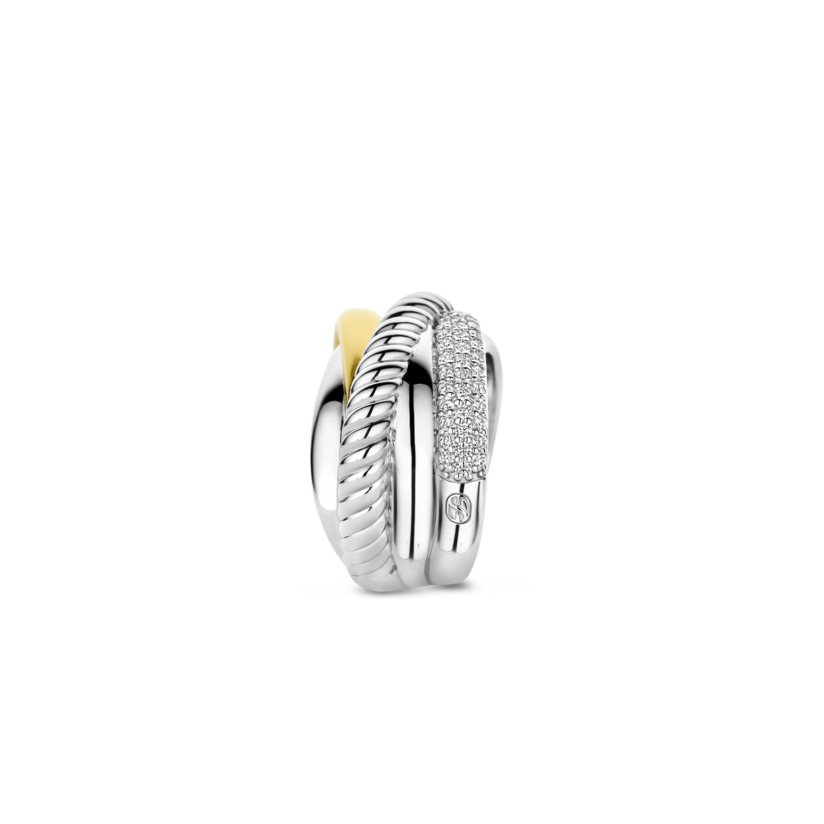 Ti Sento Milano Bague empilable Structures 12003ZY