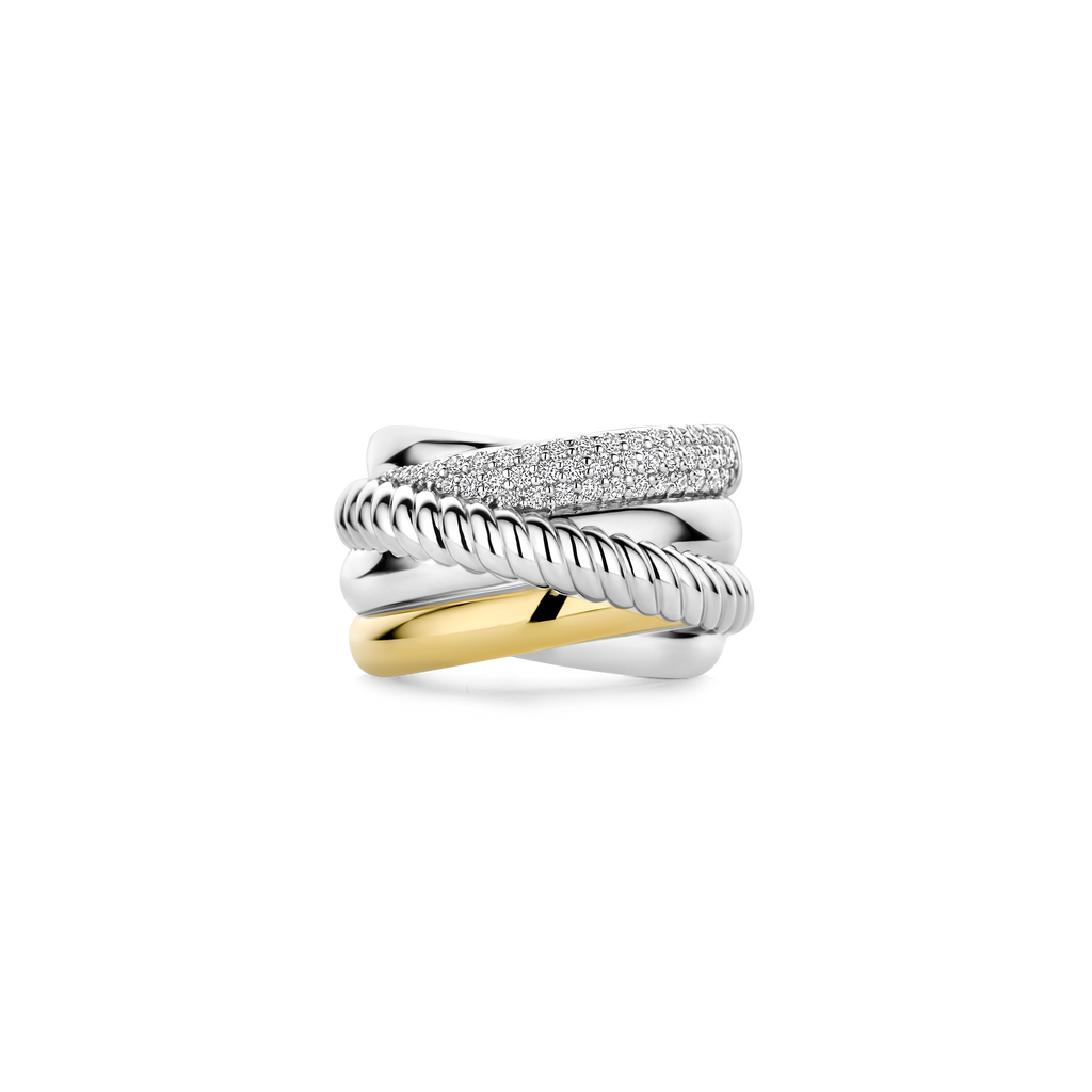 Ti Sento Milano Bague empilable Structures 12003ZY