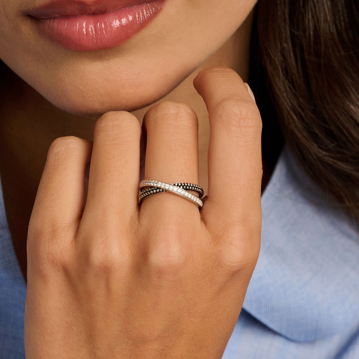 Ti Sento Milano Bague Structures 12020ZI