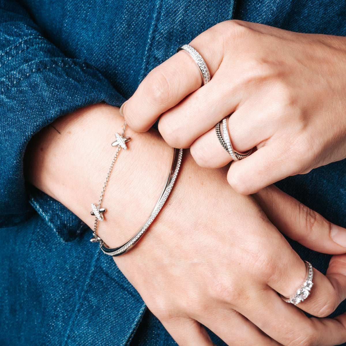Ti Sento Milano Bague Structures 12020ZI