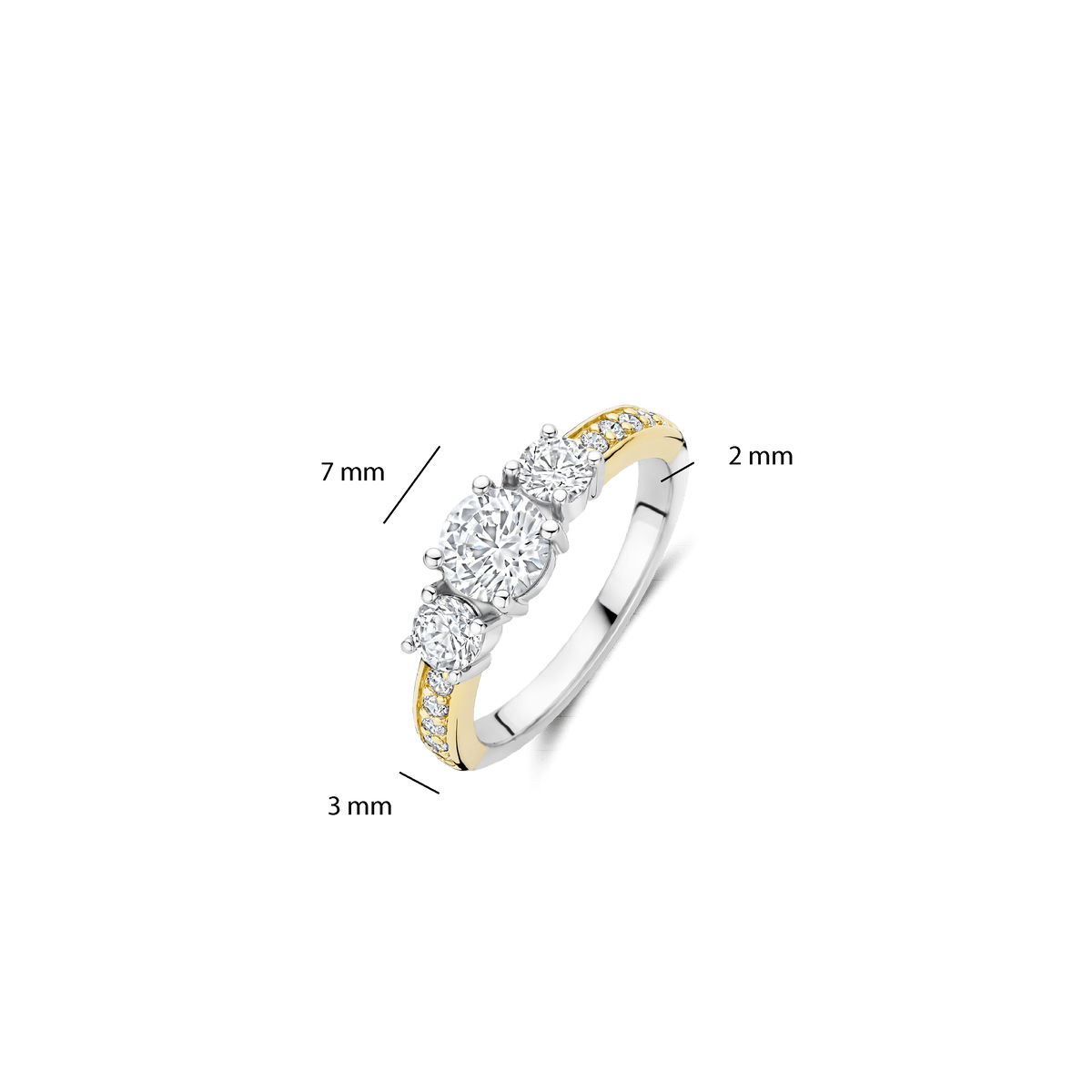 Ti Sento Milano Bague empilable Classics 12044ZY