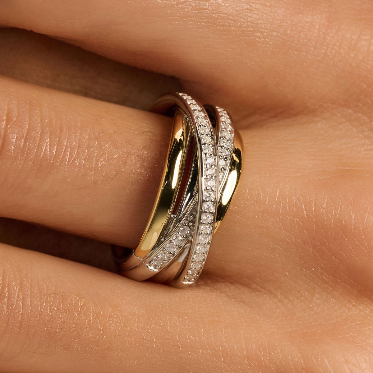 Ti Sento Milano Bague Cercles 12056ZY
