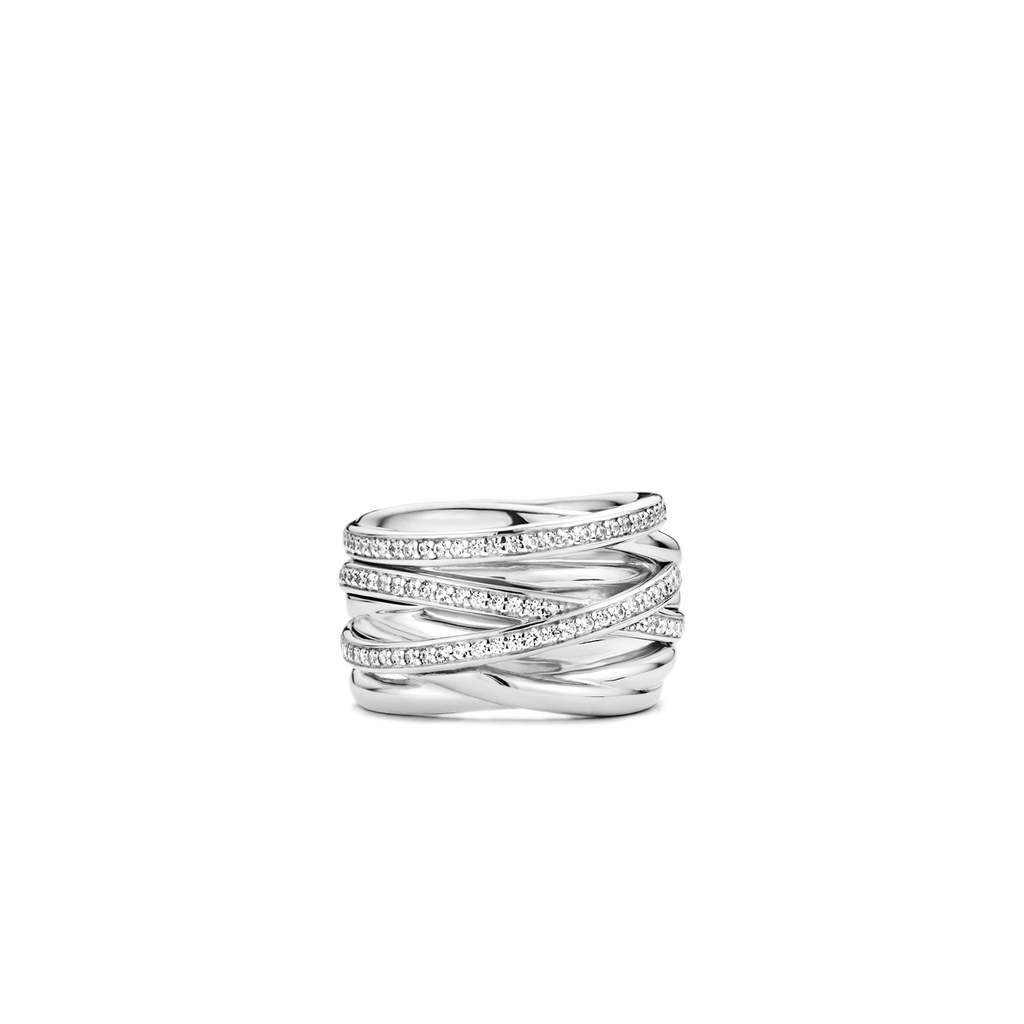 Ti Sento Milano Bague Cercles 12067ZI