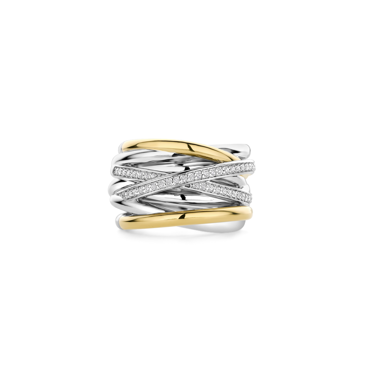 Ti Sento Milano Bague empilable Cercles 12067ZY