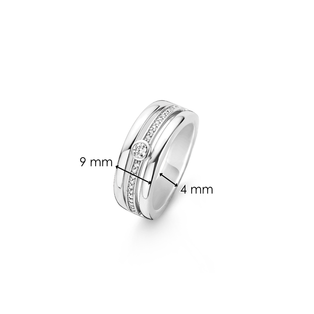 Ti Sento Milano Bague Cercles 12094ZI