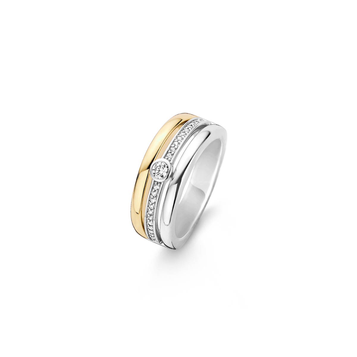 Ti Sento Milano Bague Cercles 12094ZY