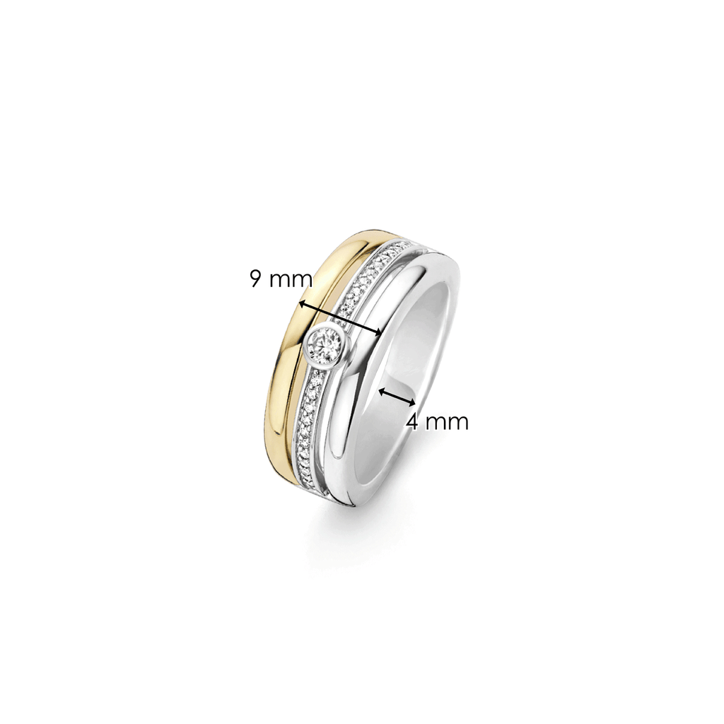Ti Sento Milano Bague Cercles 12094ZY