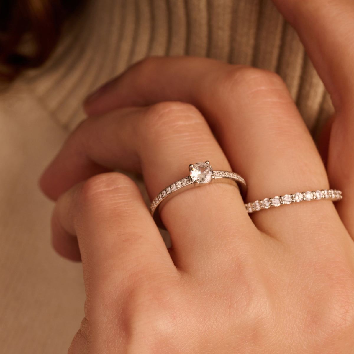 Ti Sento Milano Bague empilable Classics 12109ZI