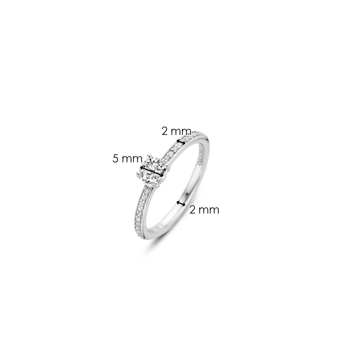 Ti Sento Milano Bague empilable Classics 12109ZI