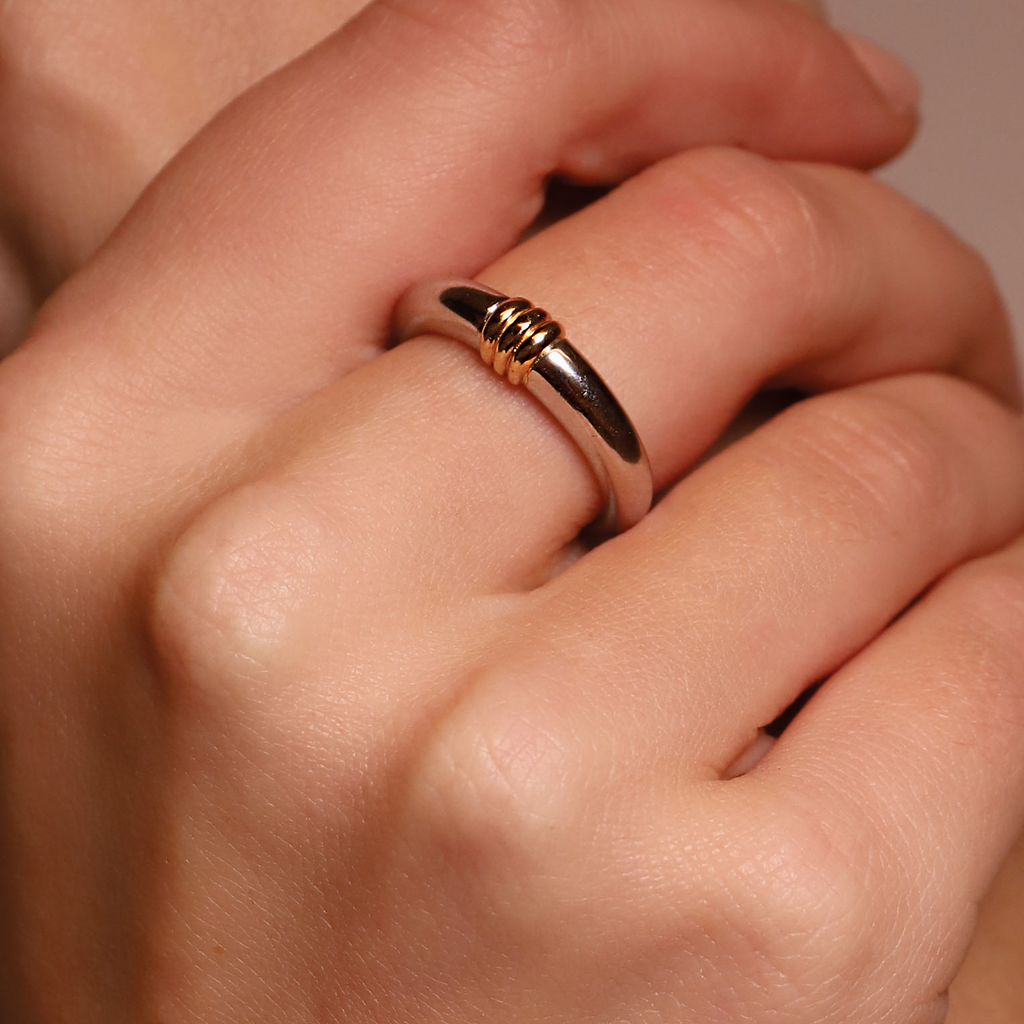 Ti Sento Milano Bague empilable Cercles 12154SR