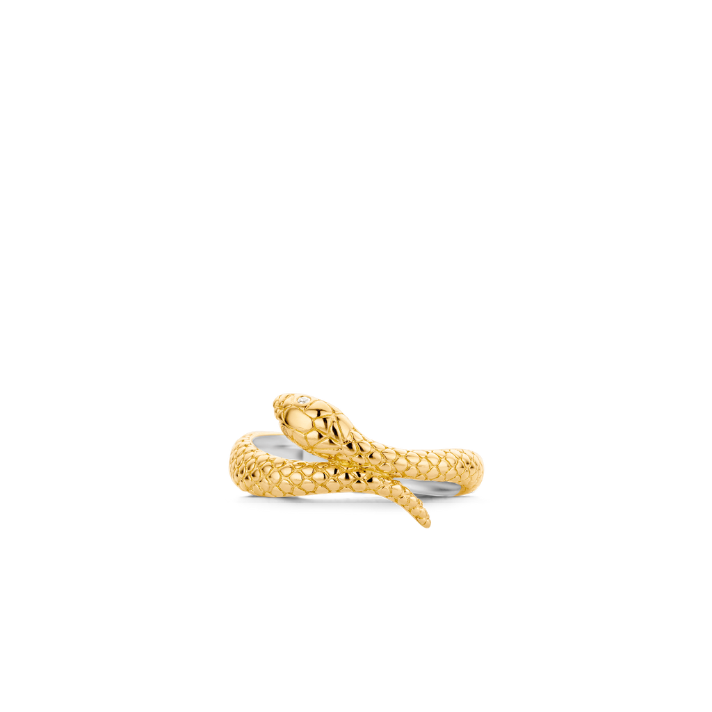 Ti Sento Milano Bague Serpent 12160SY