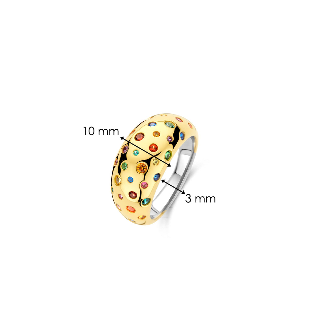 Ti Sento Milano Bague Amour, chance, bonheur 12197MC
