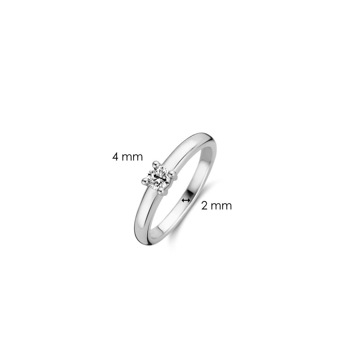 Ti Sento Milano Bague empilable Classics 12212ZI