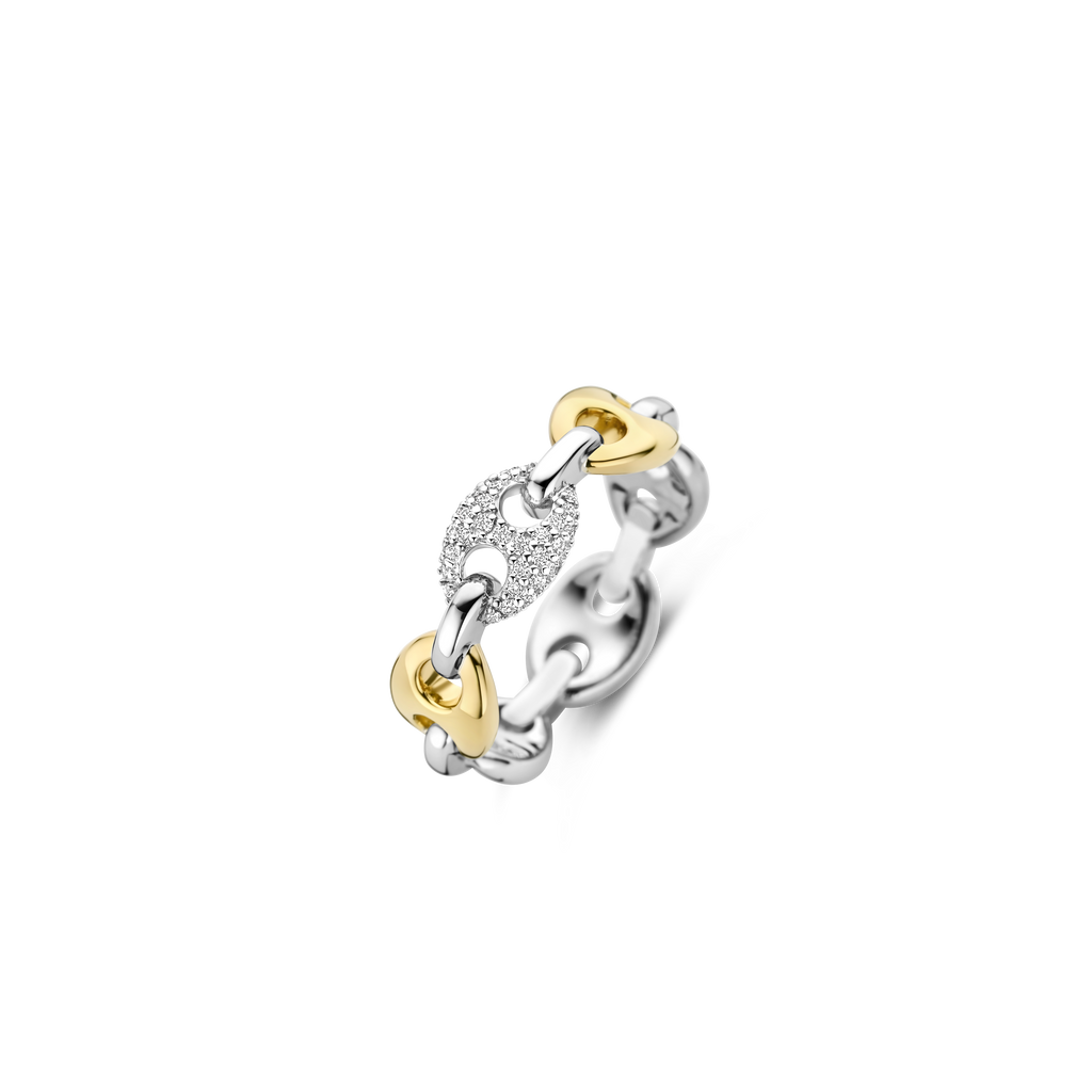 Ti Sento Milano Bague chaîne Grain de café 12256ZY