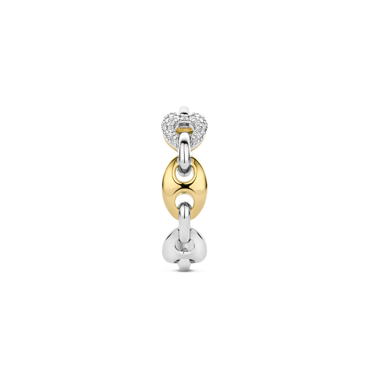 Ti Sento Milano Bague chaîne Grain de café 12256ZY