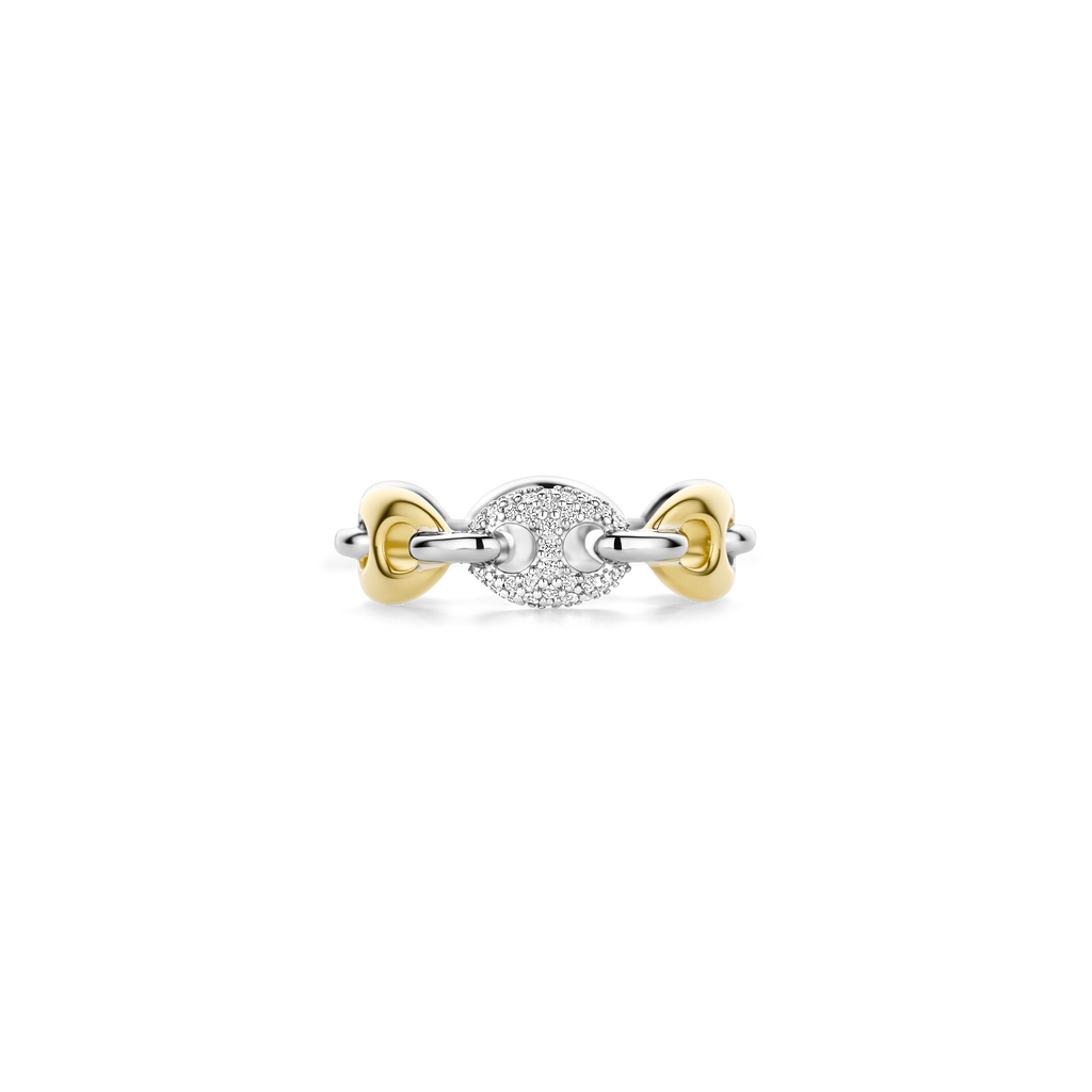 Ti Sento Milano Bague chaîne Grain de café 12256ZY