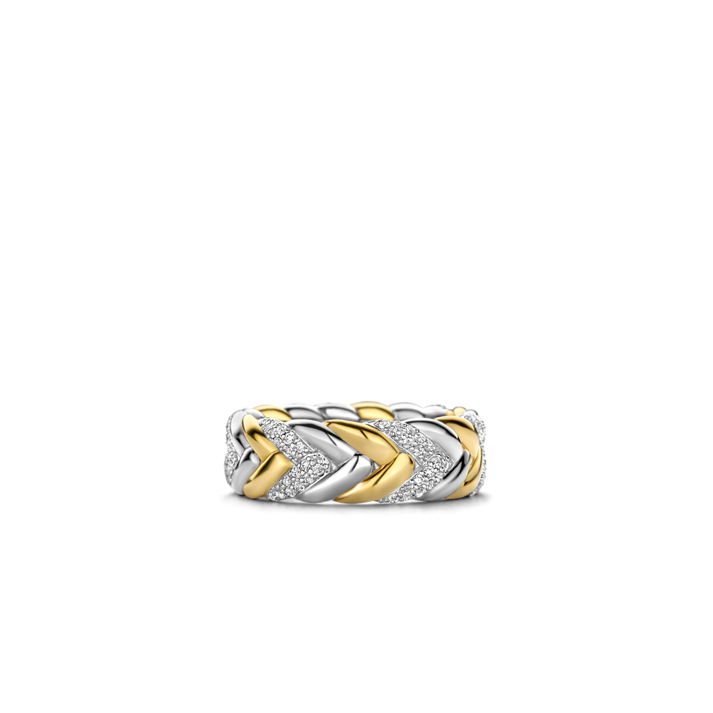 Ti Sento Milano Bague chaîne Vintage 12264ZY