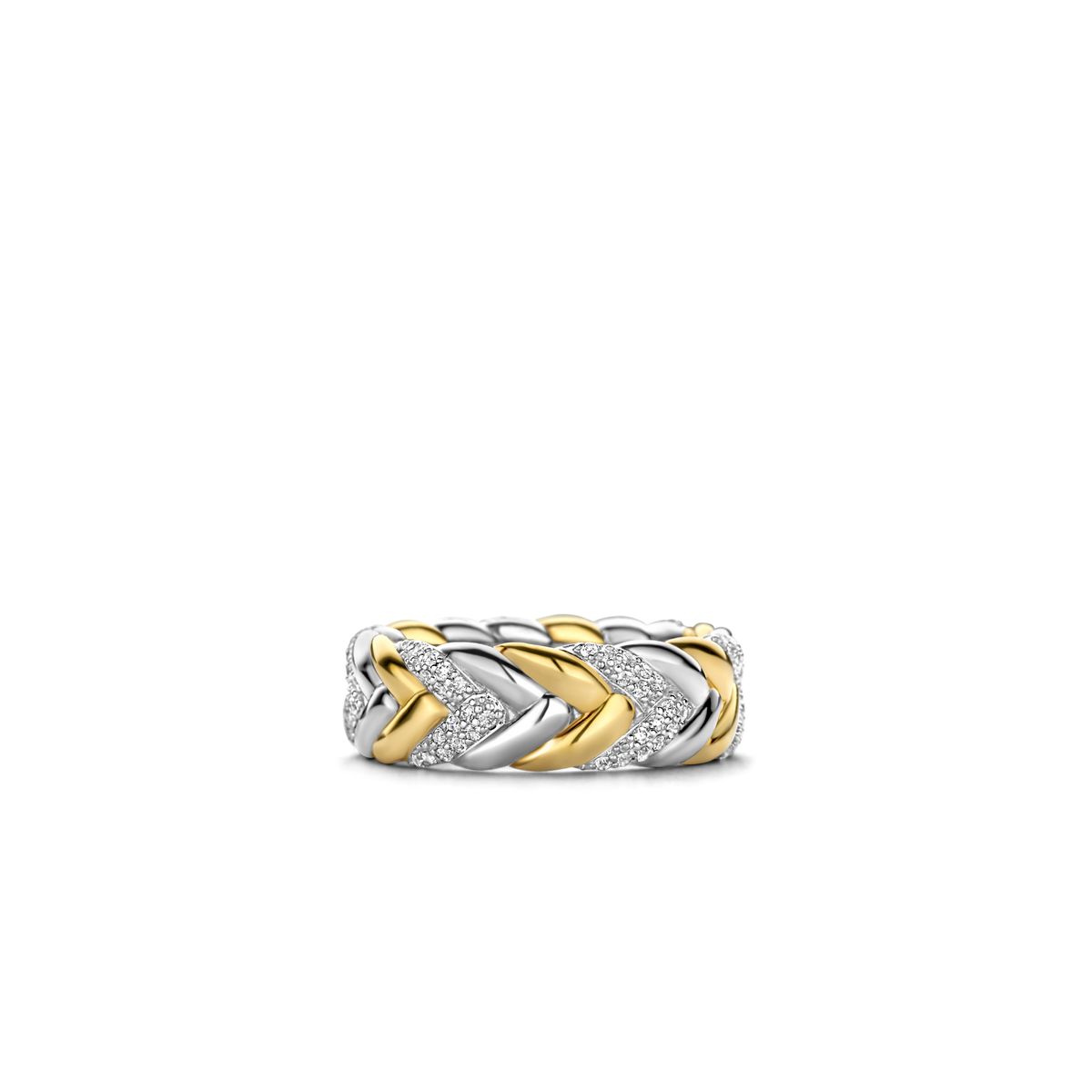 Ti Sento Milano Bague chaîne Vintage 12264ZY