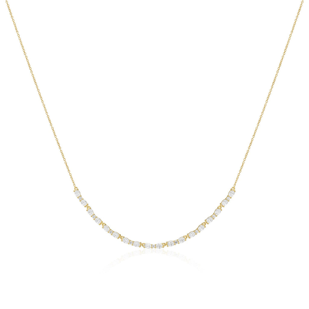 Sif Jakobs Collier Ellera Ovale SJ-N2415-CZ-YG