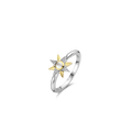 Ti Sento Milano Bague Lune et étoiles 12302MW