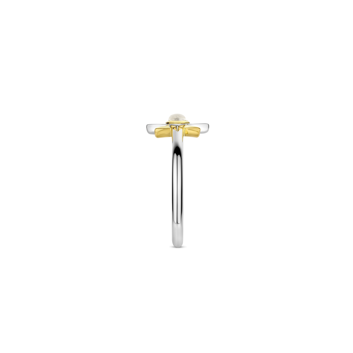 Ti Sento Milano Bague Lune et étoiles 12302MW