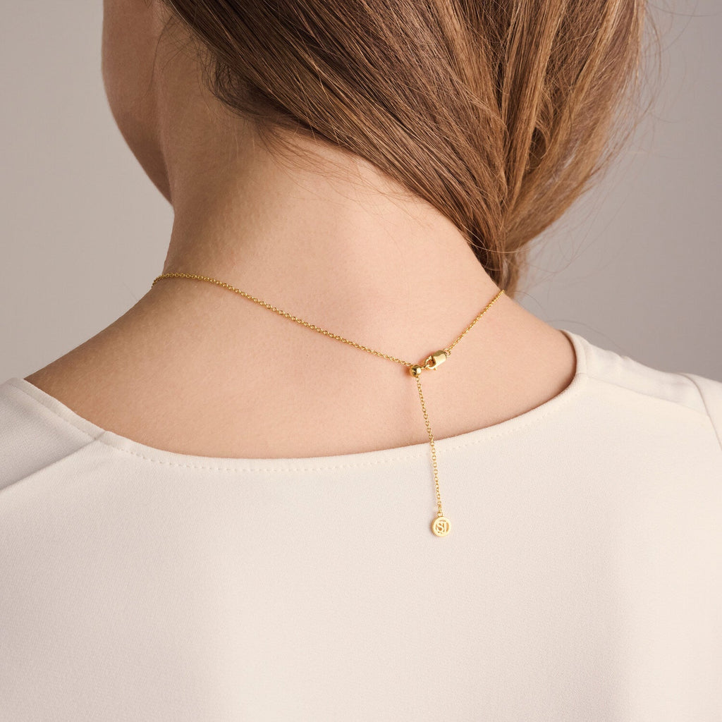 Sif Jakobs Collier Ellera Ovale SJ-N2414-CZ-YG
