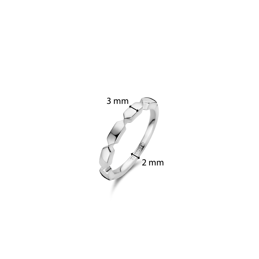 Ti Sento Milano Bague empilable Cercles 12315SI