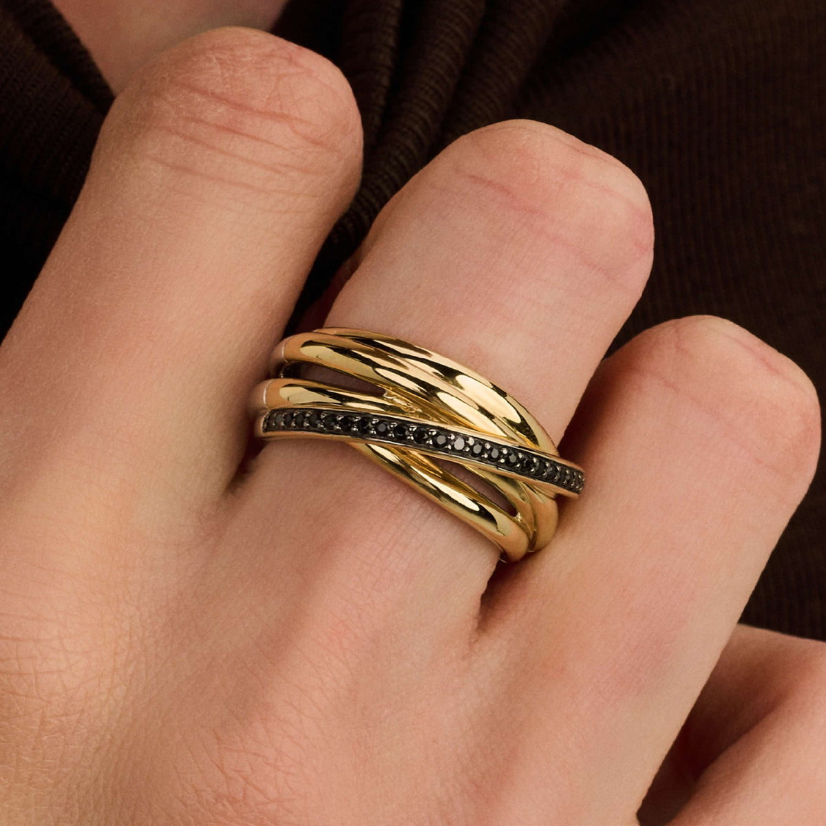 Ti Sento Milano Bague Cercles 12318BY