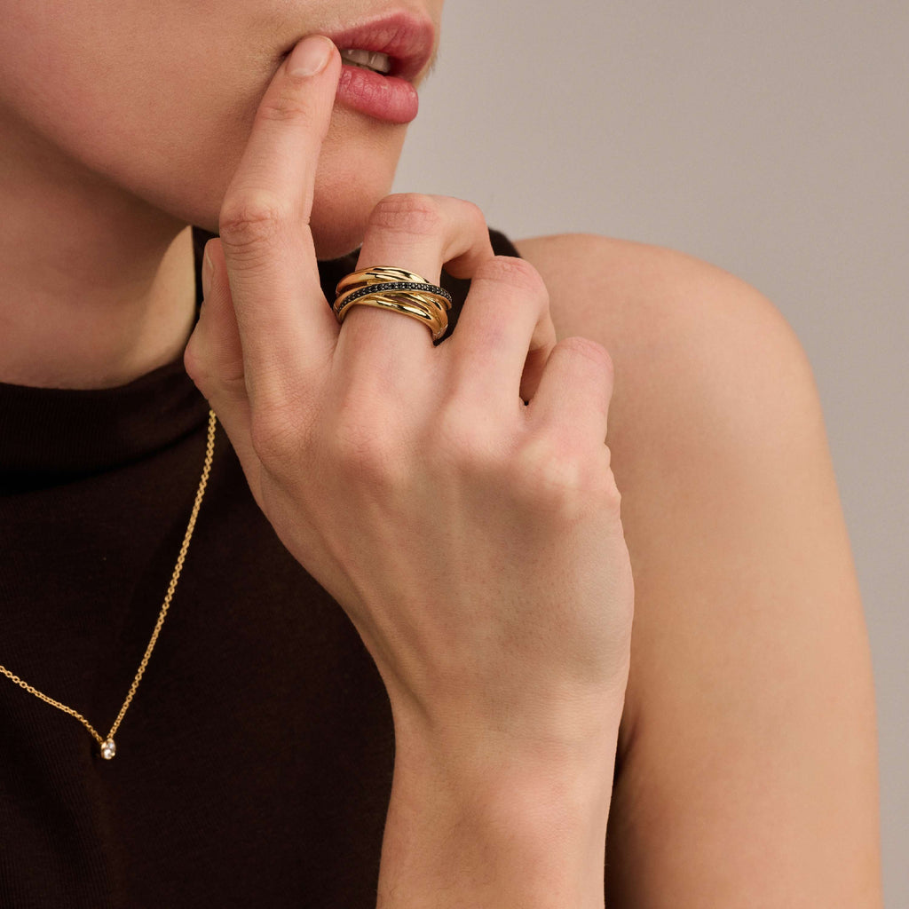 Ti Sento Milano Bague Cercles 12318BY