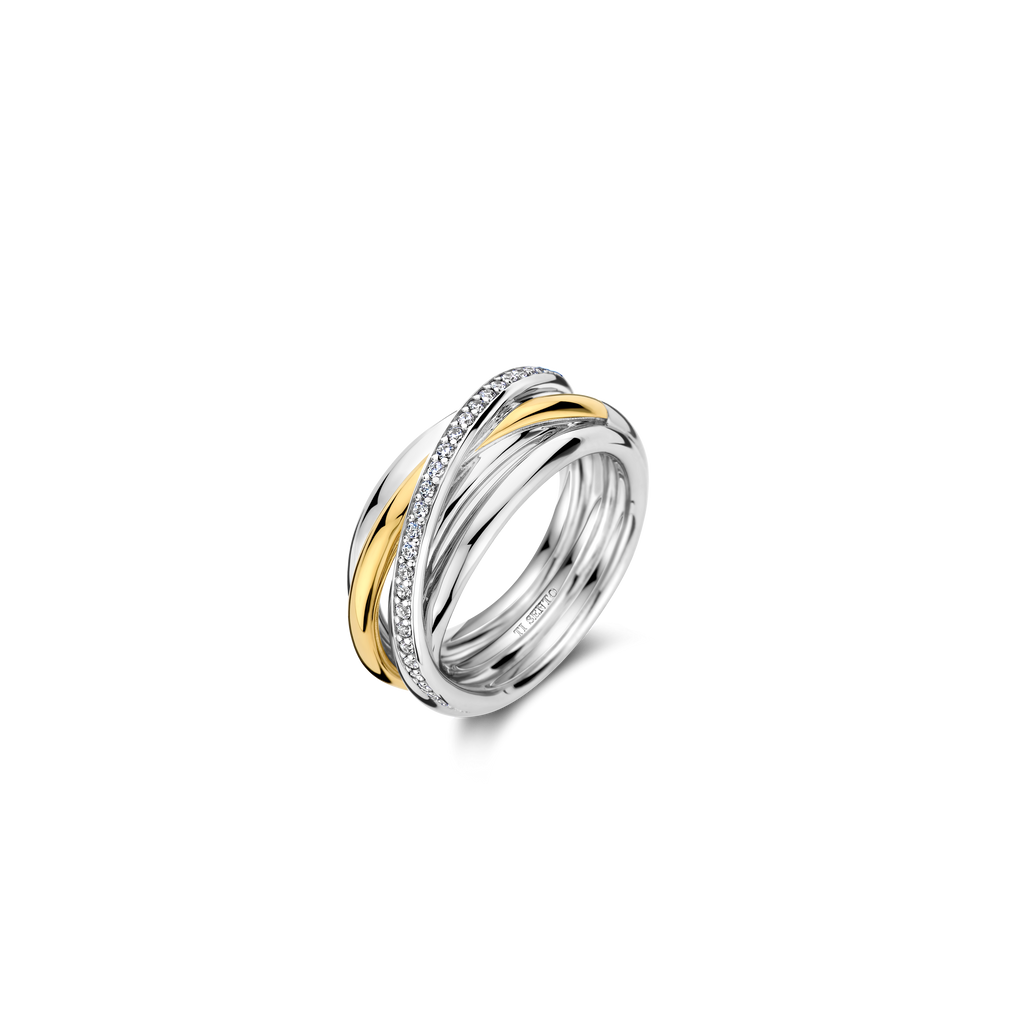 Ti Sento Milano Bague empilable Cercles 12318ZY