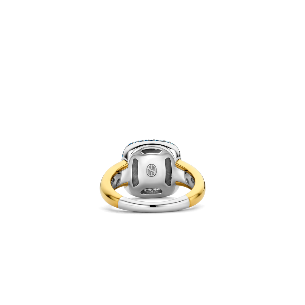 Ti Sento Milano Bague Coussin et rectangle 12330TQ