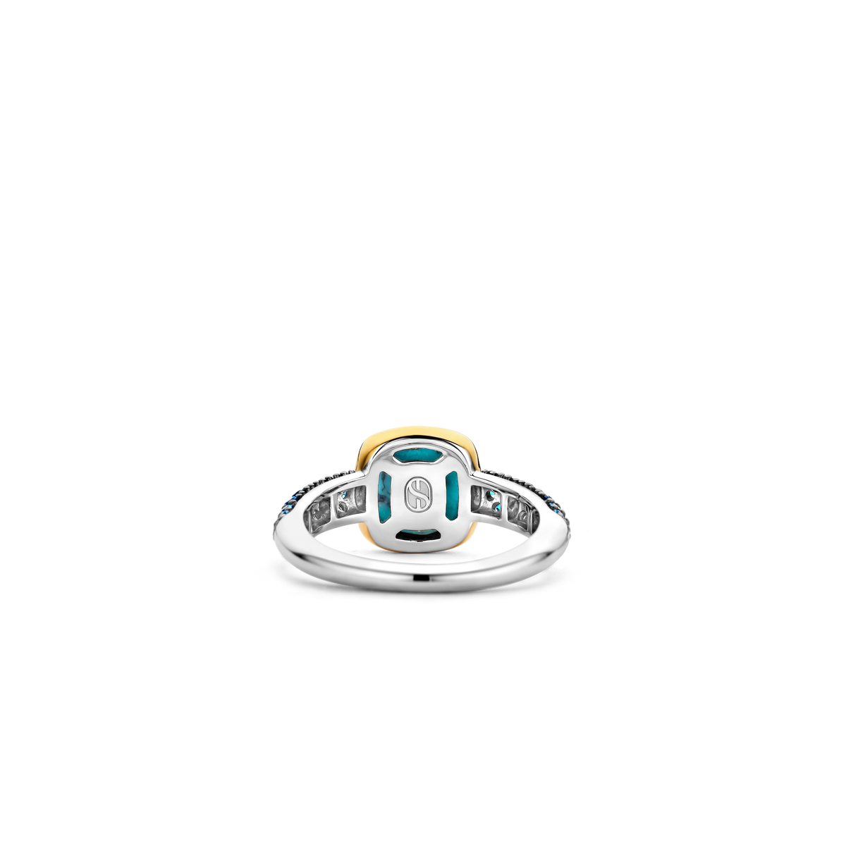 Ti Sento Milano Bague Coussin et rectangle 12331TQ