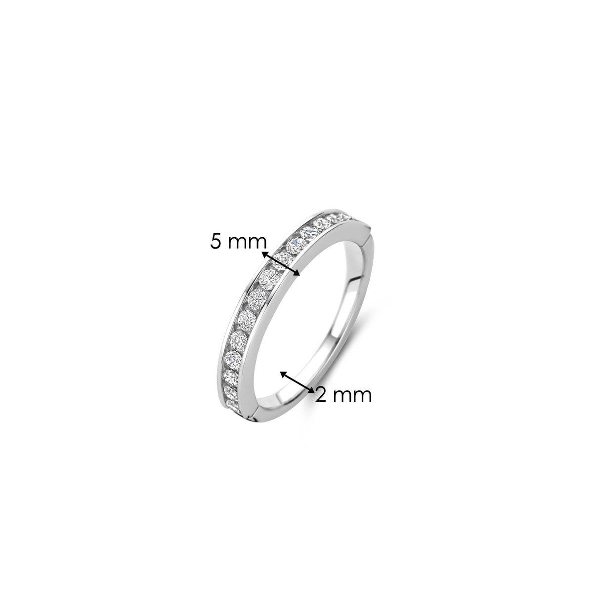 Ti Sento Milano Bague empilable Classics 12336ZI