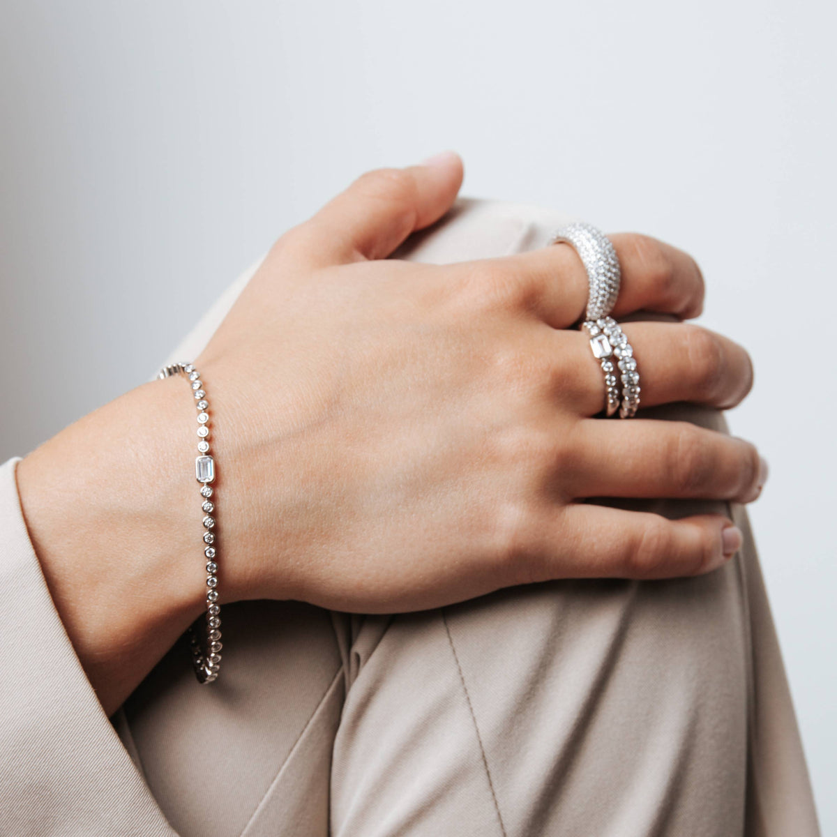 Ti Sento Milano Bague empilable Classics 12340ZI