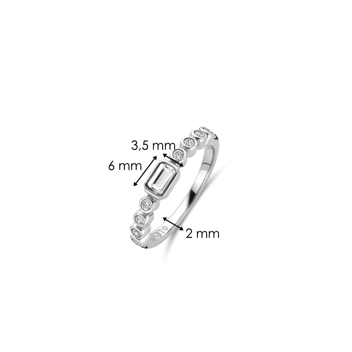 Ti Sento Milano Bague empilable Classics 12340ZI