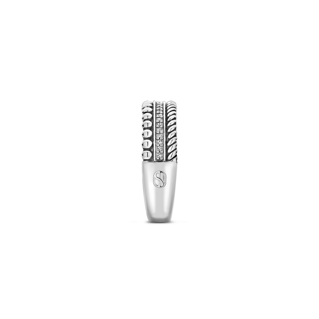 Ti Sento Milano Bague empilable Structures 12342ZI