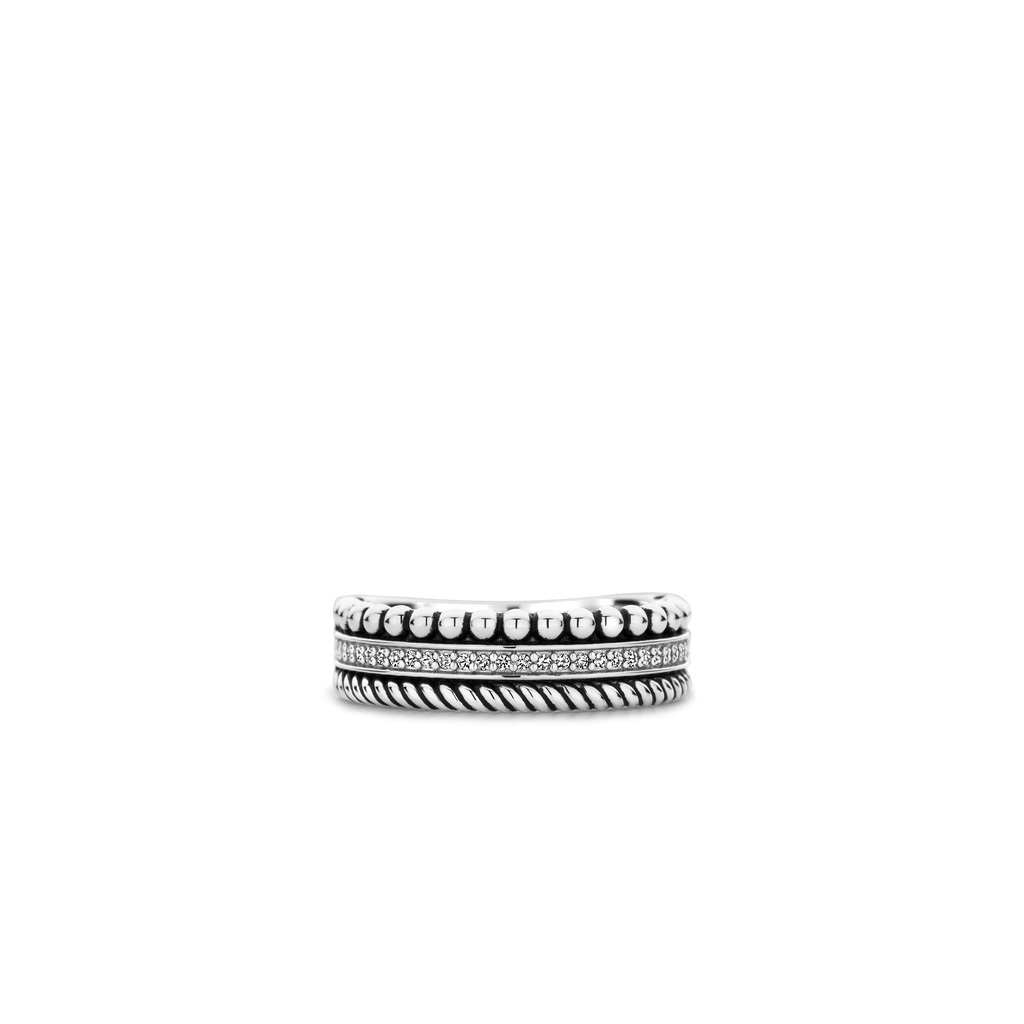 Ti Sento Milano Bague empilable Structures 12342ZI